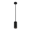 LED Pendant luminaire NUMINOS PD DALI M, 4000K, 24�, 2125lm, black/black
