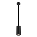 LED Pendant luminaire NUMINOS PD DALI L, 4000K, 60�, 2715lm, black/black