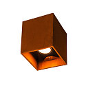 LED Udend�rslampe RUSTY� UP/DOWN WL V�glampe, firkantet, CCT switch, 3000/4000K, 39lm, IP65, rust