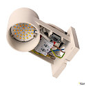 SLV LED Udendrslampe RUSTY UP/DOWN WL Vglampe, firkantet, CCT switch, 3000/4000K, 39lm, IP65, rust