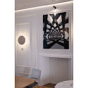 SLV Sk�rm til MANA LED V�glampe, rund, � 40cm, gr�