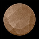 SLV Sk�rm til MANA LED V�glampe, rund, � 60cm, beige