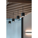 SLV LED Pendant luminaire OCULUS PD, single, DIM-TO-WARM 2000-3000K, 36-780lm, black