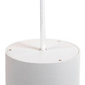 SLV LED Pendant luminaire OCULUS PD, single, DIM-TO-WARM 2000-3000K, 36-780lm, white