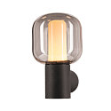 SLV LED Udendørslampe OVALISK WL LED Væglampe, CCT switch, 3000/4000K, 560/600lm, IP65, antracit