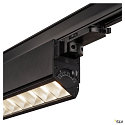 SLV LED 3-Faset Lampe SIGHT MOVE, 26W, IP20, 4000K, 3100lm, sort