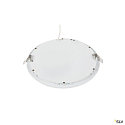 SLV LED Ceiling recessed luminaire SENSER 24 DL, round, 12,5W, 1200lm, IP20, white, 4000K