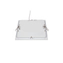 SLV LED Loftindbygningslampe SENSER 18 DL, firkantet, 9,7W, 820lm, IP20, hvid, 4000K