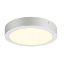 SLV LED V�g-/Loftlampe SENSER 24 CW, rund, 15W, IP20, hvid, 4000K, 1300lm