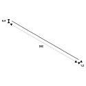 SLV LED Strip GRAZIA IP FLEXSTRIP, 48W, 24V, 700lm/m, IP54, 3000K