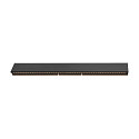 LED Wall luminaire DIRETO 60 WL, CCT switch, 2700/3000K, 590/625lm, IP20, black matt