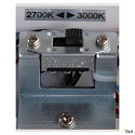 SLV LED Vglampe DIRETO 60 WL, CCT switch, 2700/3000K, 590/625lm, IP20, hvid matt