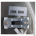SLV LED Pendant luminaire ONE 60 PD PHASE UP/DOWN, CCT switch, 2700/3000K, 410/415lm, white