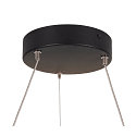 SLV LED Pendant luminaire ONE 60 PD DALI UP/DOWN, CCT switch, 3000/4000K, 400/410lm, black