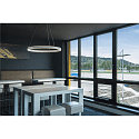 SLV LED Pendel ONE 80 PD DALI UP/DOWN, CCT switch, 3000/4000K, 615/635lm, hvid