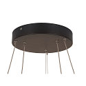 LED Pendant luminaire ONE DOUBLE PHASE up/down, 35W, 2700/3000K, 130�, brass