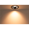 SLV Diffusor til NUMINOS XL Lampe, IP20, elliptisk