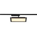 LED 1-faset spot PANEL TRACK, firkantet, 15x30cm, 18W, 3000K, sort