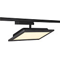 LED 1-faset spot PANEL TRACK, firkantet, 15x30cm, 18W, 3000K, sort