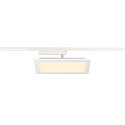SLV LED 1-faset spot PANEL TRACK, firkantet, 15x30cm, 18W, 3000K, hvid