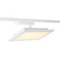 SLV LED 1-faset spot PANEL TRACK, firkantet, 15x30cm, 18W, 3000K, hvid