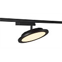 LED 1-faset spot PANEL TRACK, rund, 20cm, 18W, 3000K, sort