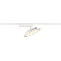SLV LED 1-faset spot PANEL TRACK, rund, 20cm, 18W, 3000K, hvid