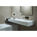 SLV LED Table lamp MAGANDA TL Make-up mirror, CCT switch, 2700/3000/4000K, IP44, chrome