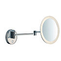 SLV LED V�eglampe MAGANDA WL Makeup spejl, CCT switch, 2700/3000/4000K, IP44, chrom