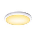 LED Udend�rslampe RUBA 42 CW LED V�g-/Loftlampe, CCT switch 3000/4000K, 2000/2270lm, IP65, hvid