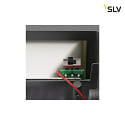 SLV LED Udendrs Vglampe SITRA S WL SINGLE, CCT switch, 3000/4000K, antracit