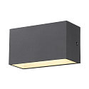 SLV LED Udend�rs V�glampe SITRA M WL UP/DOWN, CCT switch 3000/4000K, antracit