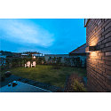 SLV LED Udend�rs V�glampe SITRA M WL UP/DOWN, CCT switch 3000/4000K, rustfarvet