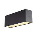 LED Udend�rs V�glampe SITRA L WL UP/DOWN, CCT switch, 3000/4000K, antracit