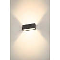 LED Udend�rs V�glampe SITRA L WL UP/DOWN, CCT switch, 3000/4000K, antracit