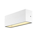 SLV LED Outdoor Wall luminaire SITRA L WL UP/DOWN, CCT switch, 3000/4000K, white