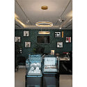 SLV LED Pendant luminaire ONE DOUBLE PHASE up/down, 35W, 2700/3000K, 130�, brass