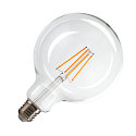 LED Lyskilde G125 E27, 7,5W, 2700K, CRI90, 320�, gennemsigtig