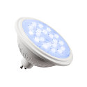 SLV LED Lyskilde QPAR111 GU10 RGBW smart, 10W, CRI90, 25�, hvid