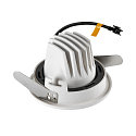 SLV LED Loft Indbygningslampe NUMINOS� MOVE S, 2700K, 20�, hvid/sort