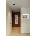 SLV LED Ceiling recessed luminaire NUMINOS� MOVE S, 3000K, 40�, black/chrome