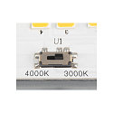 SLV 3-faset spot SIGHT TRACK, CCT 37W, 3000/4000K, 3000lm, IP20, s�lv