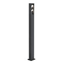 SLV LED Standerlampe ESKINA FRAME 175 Pole dobbelt, 27W, 3000/4000K, 95�, antracit