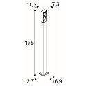 SLV LED Standerlampe ESKINA FRAME 175 Pole dobbelt, 27W, 3000/4000K, 95�, antracit
