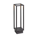 SLV LED Standerlampe QUADRULO, 7W, 3000K, antracit/hvid