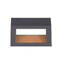 SLV LED V�glampe BOOKAT, 15W, 3000/4000K, antracit