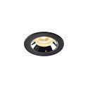 LED Loft Indbygningslampe NUMINOS� XS, 3000K, 55�, sort/chrom