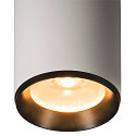 SLV LED Ceiling luminaire NUMINOS� DALI XL, 36W, 2700K, 24�, white / black