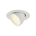 LED Loft Indbygningslampe NUMINOS� GIMBLE XS, 4000K, 55�, hvid