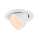 LED Loft Indbygningslampe NUMINOS� GIMBLE S, 2700K, 55�, hvid